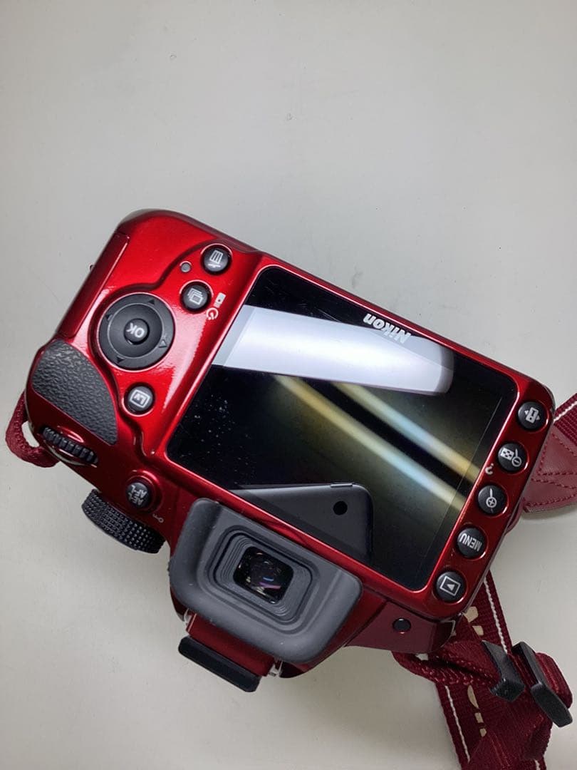 た*る様 Nikon D3200 デジタル一眼レフカメラ レッド　撮影可能