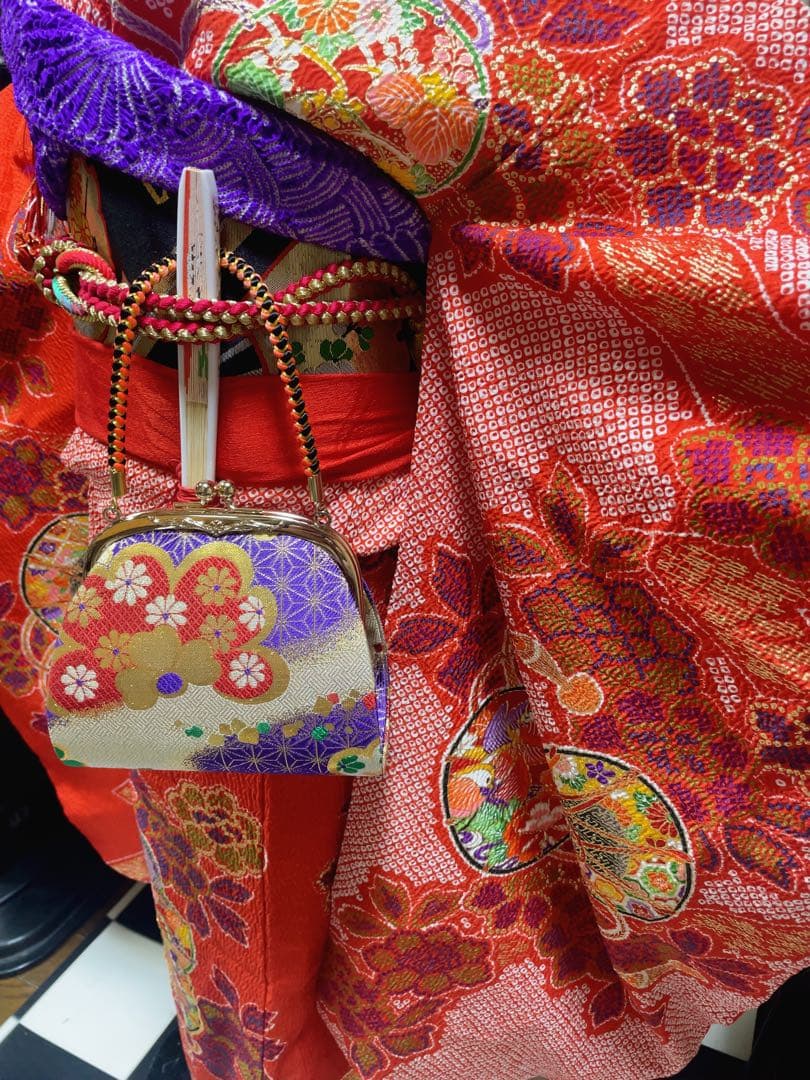 七五三7歳様絞り柄フルセット