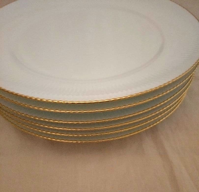 【未使用】ノリタケ　ダイヤモンドコレクション　25cm　プレート　6枚