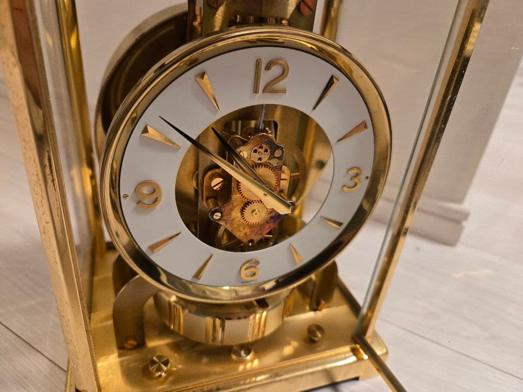 Jaeger-LeCoultre Atmos 置時計 ゴールド