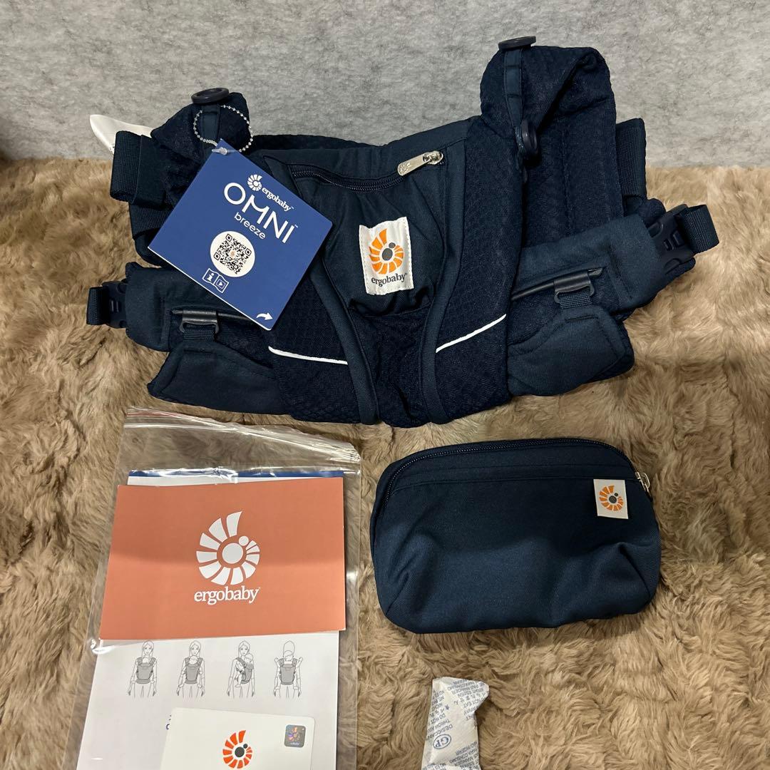未使用　エルゴベビー OMNI Breeze メッシュ　ALL IN ONE