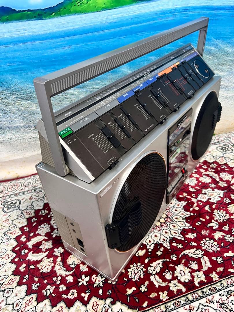 希少 SONY ソニーFM/AMラジカセ CFS-99 中古品 動作品ビンテージ