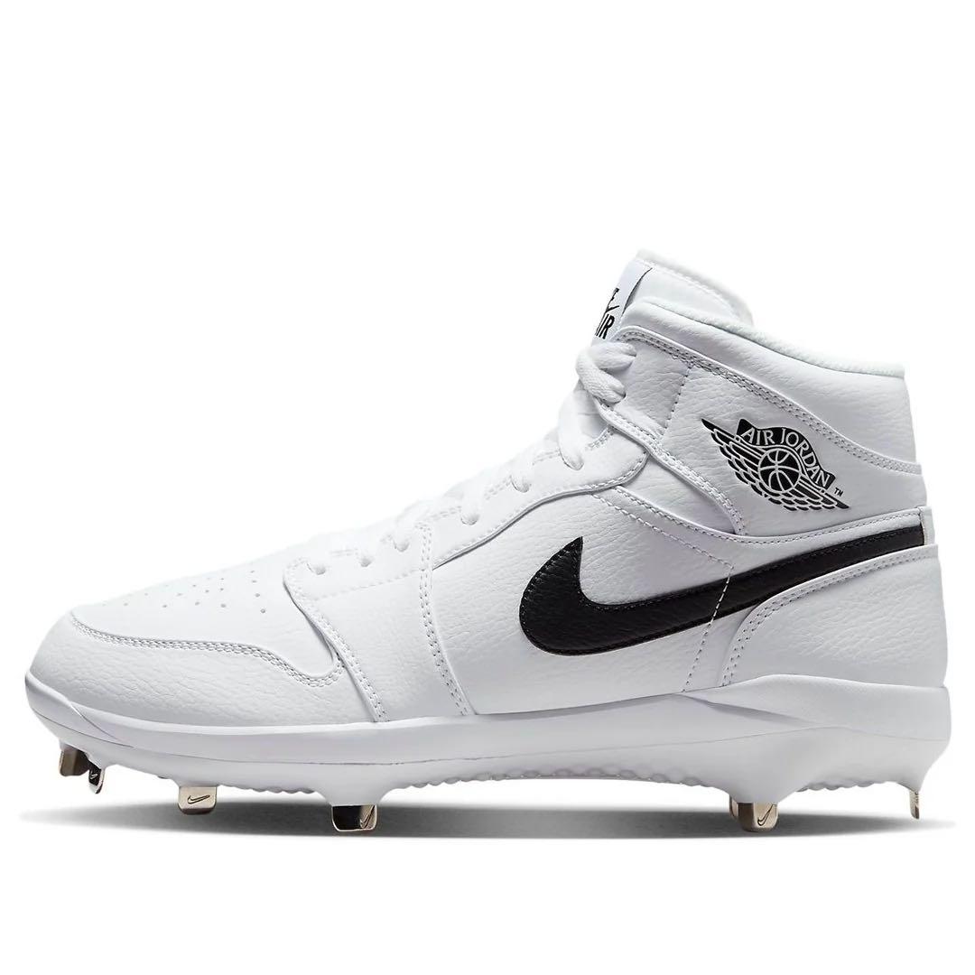 ナイキ ジョーダン 1 26 野球 スパイク 靴 シューズ 白 ベースボール