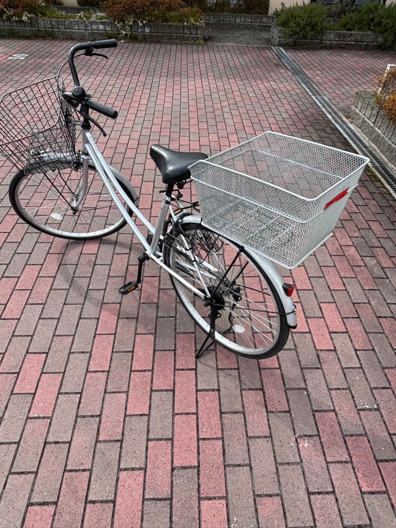 ツインバスケット・お買い物用ママチャリ(26㌅)お引き取り希望[配達可能]