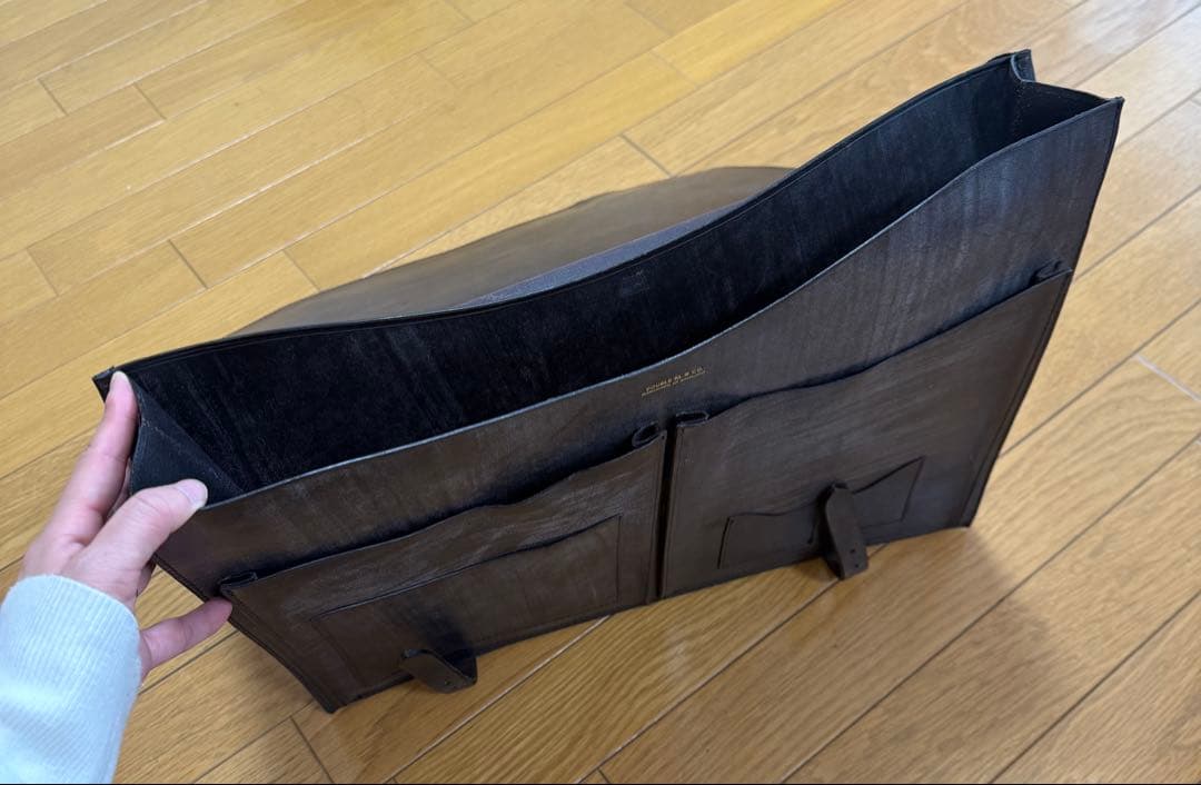 DOUBLE RL&CO.HANDMADE IN ENGLAND ビジネスバッグ