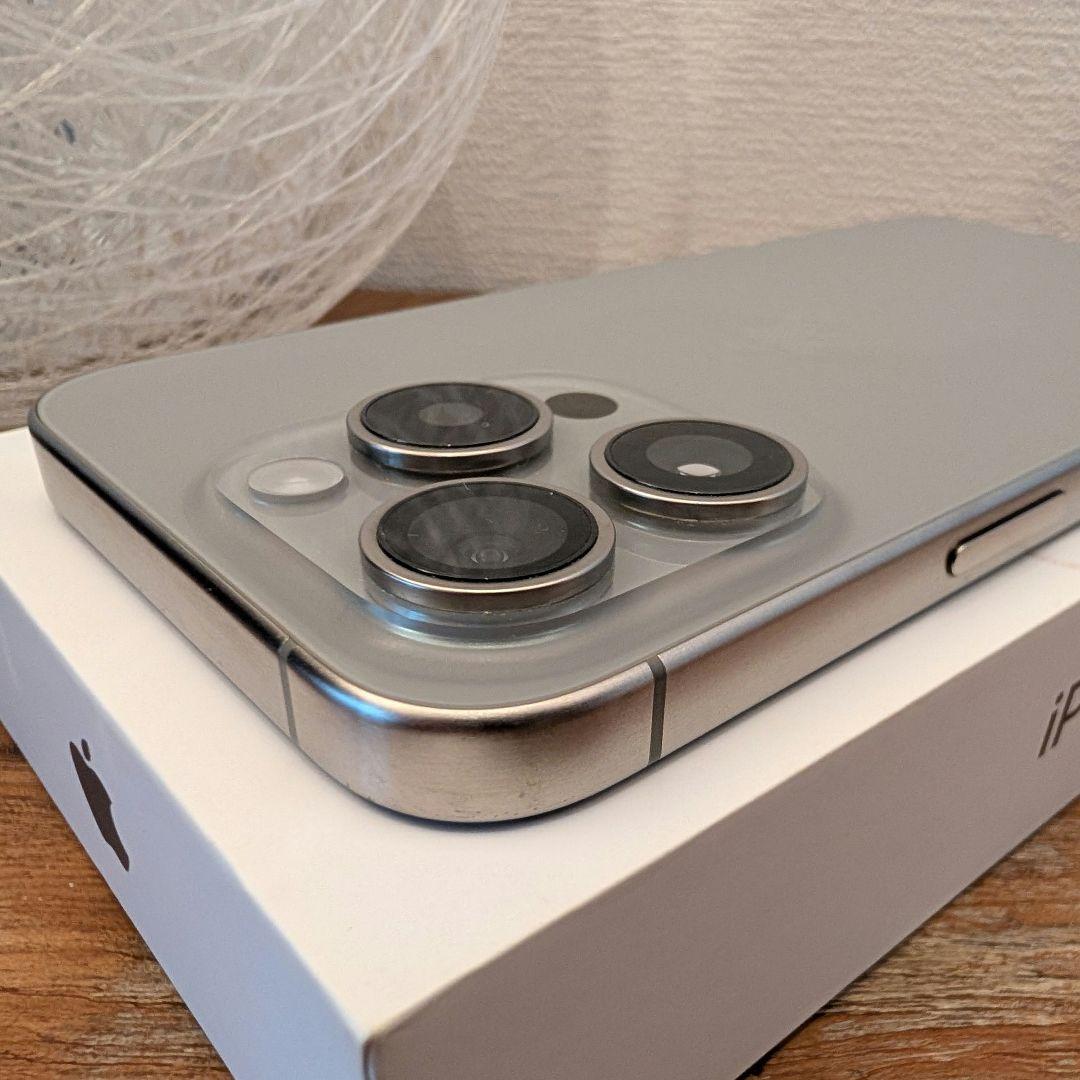 iPhone15pro 128GB ナチュラルチタニウム