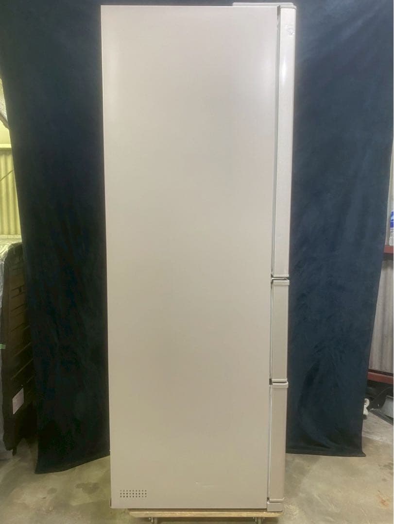 【mon】HITACHI 3ドア冷蔵庫 R-K380HVL(T)375L