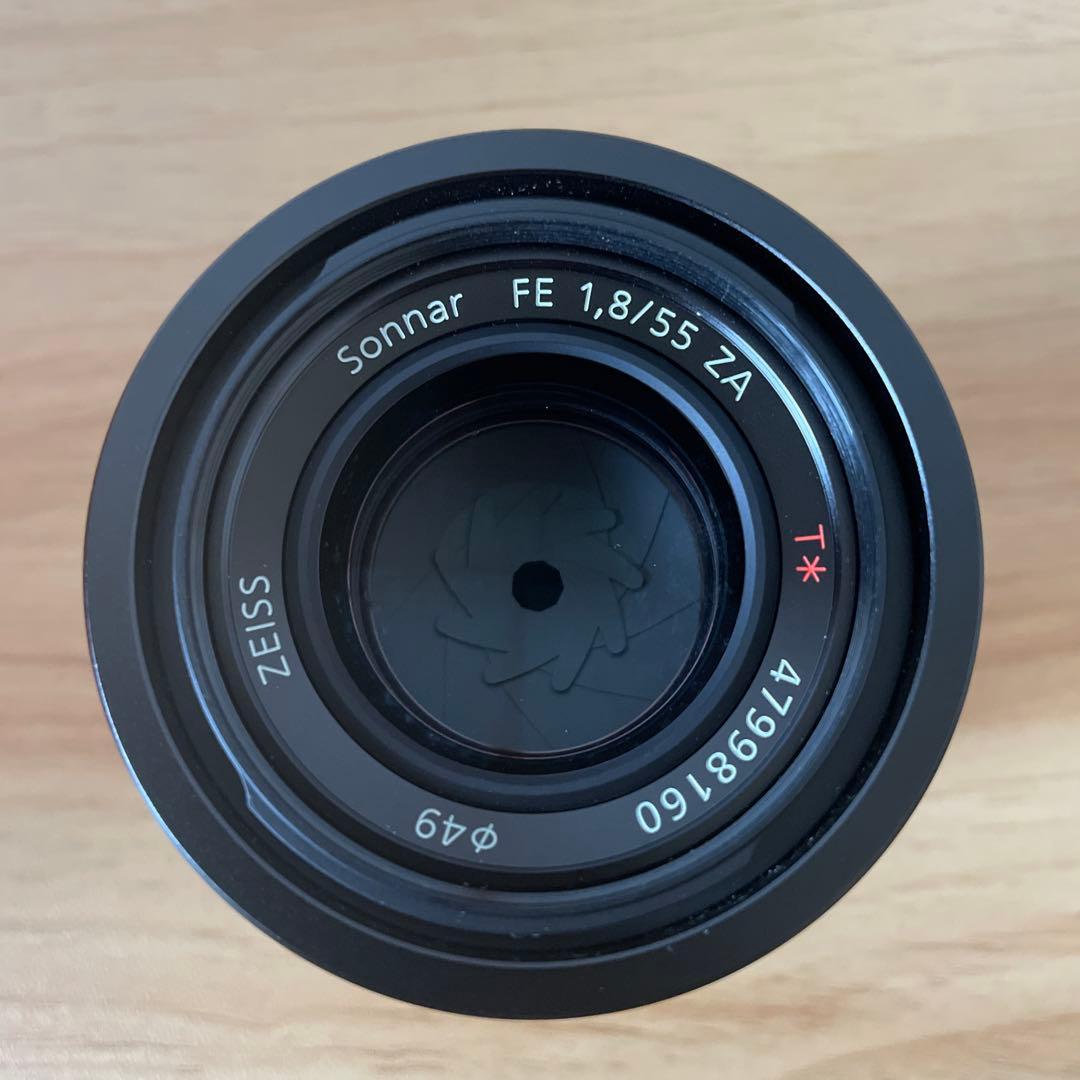 sel55f18z SONY ZEISS Sonnar レンズ ソニー