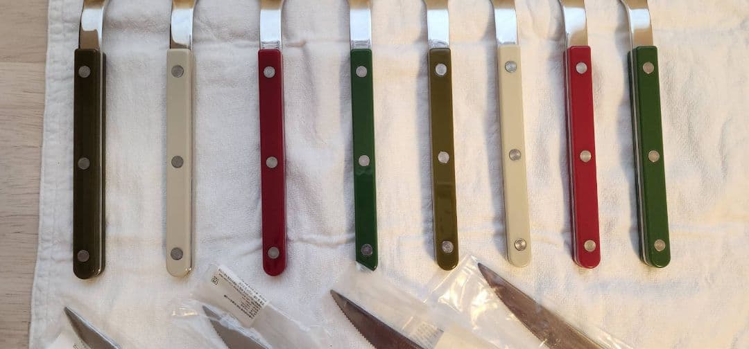 Sabre ディナーカトラリー (フォーク＋ナイフ＋スプーン) 4セット