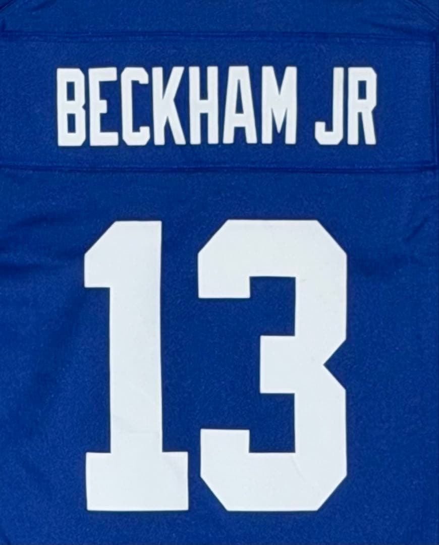 ナイキ 半袖 NFL ゲームシャツ フット Jr ON FIELD 青 Mサイズ