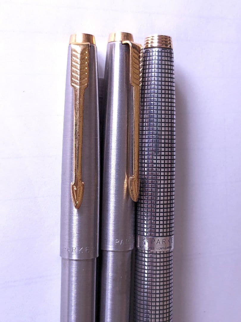 PARKER USA　ボールペン×2本 / シズレ万年筆×1本セット　インク無し