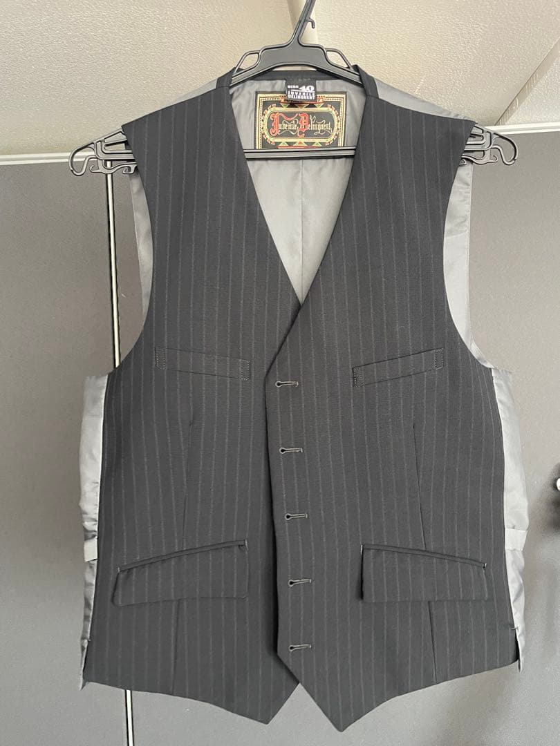 ノース② 稀少JUVENILE DELINQUENTストライプ柄スーツ