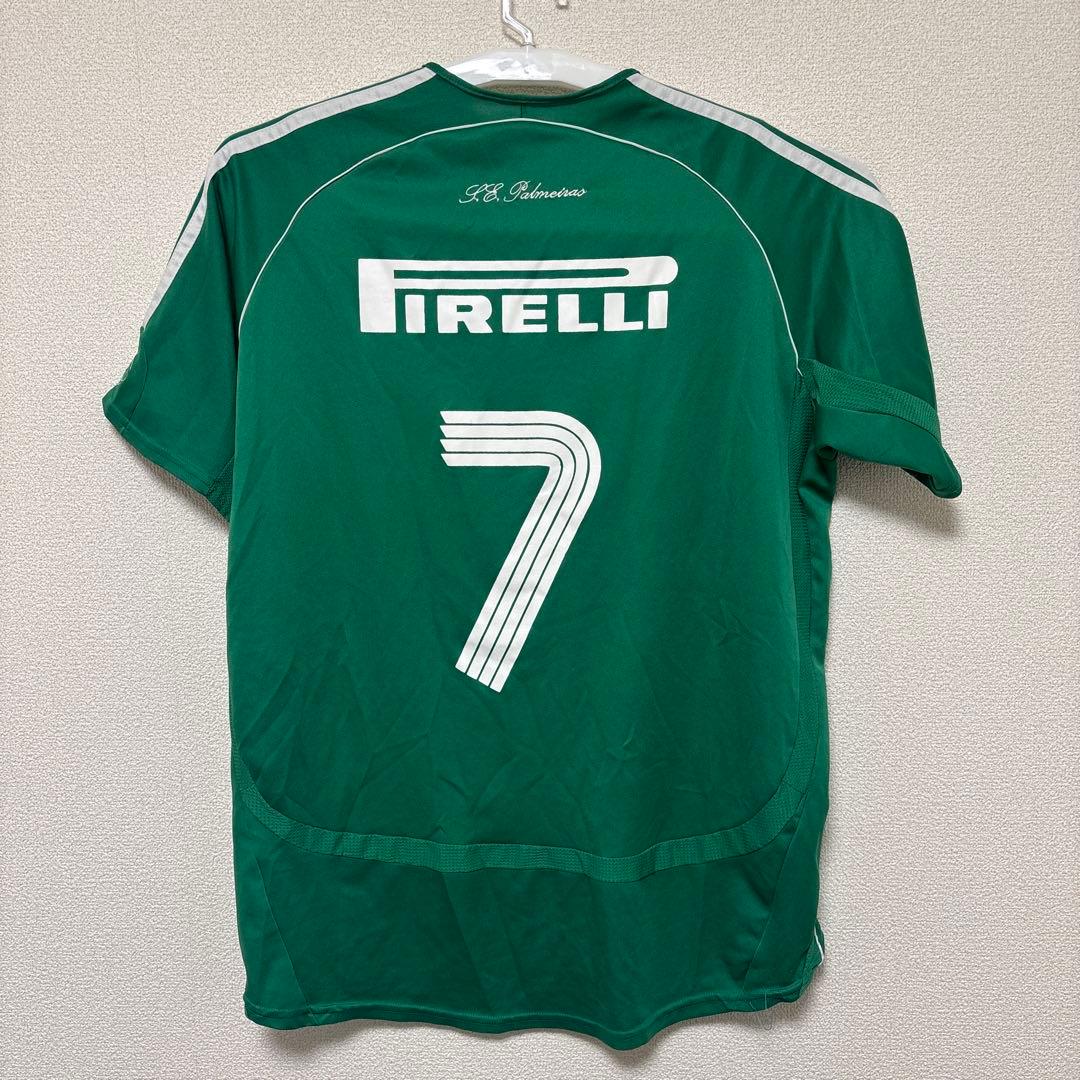 adidas サッカー　ウェア　ユニフォーム 7番 パルメイラス ブラジル代表