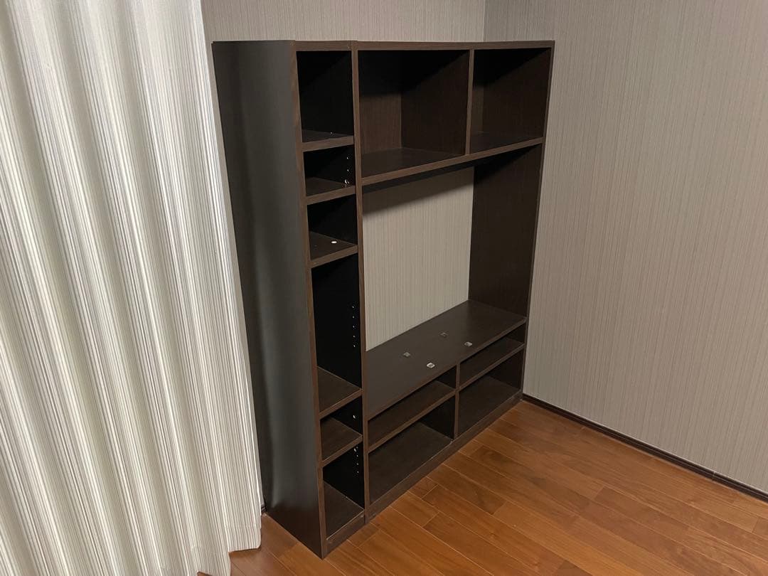 ダークブラウン テレビ台 収納棚☆送料込☆