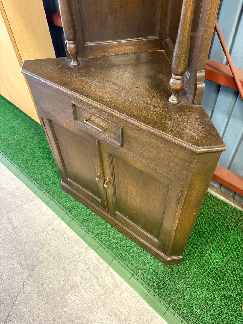 コーナーキャビネット　ヴィンテージ　アンティーク