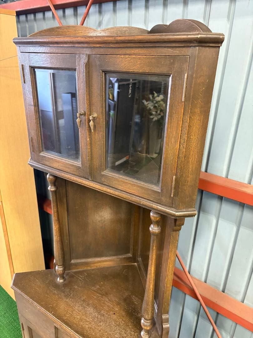 コーナーキャビネット　ヴィンテージ　アンティーク
