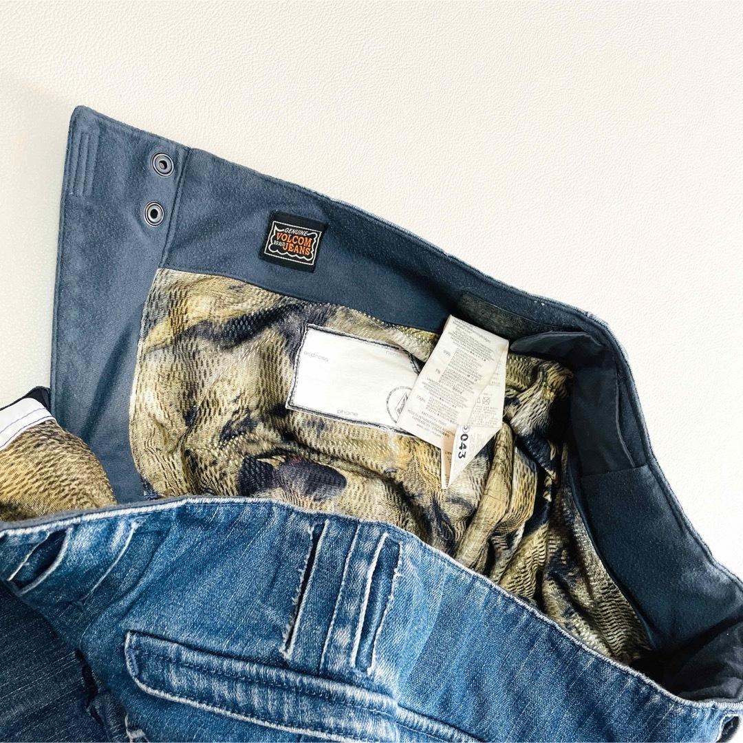 6697 ボルコム　パンツ　メンズ スノボウェア　デニム風パンツ　スノボ