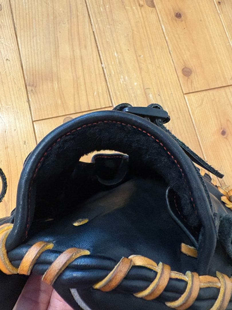 ハタケヤマ　キャッチャーミット　少年　美品