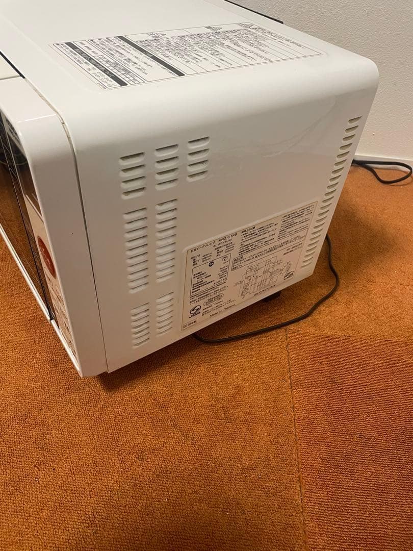 日立 オーブンレンジ 角皿付き 電子レンジ フラット 2018年製