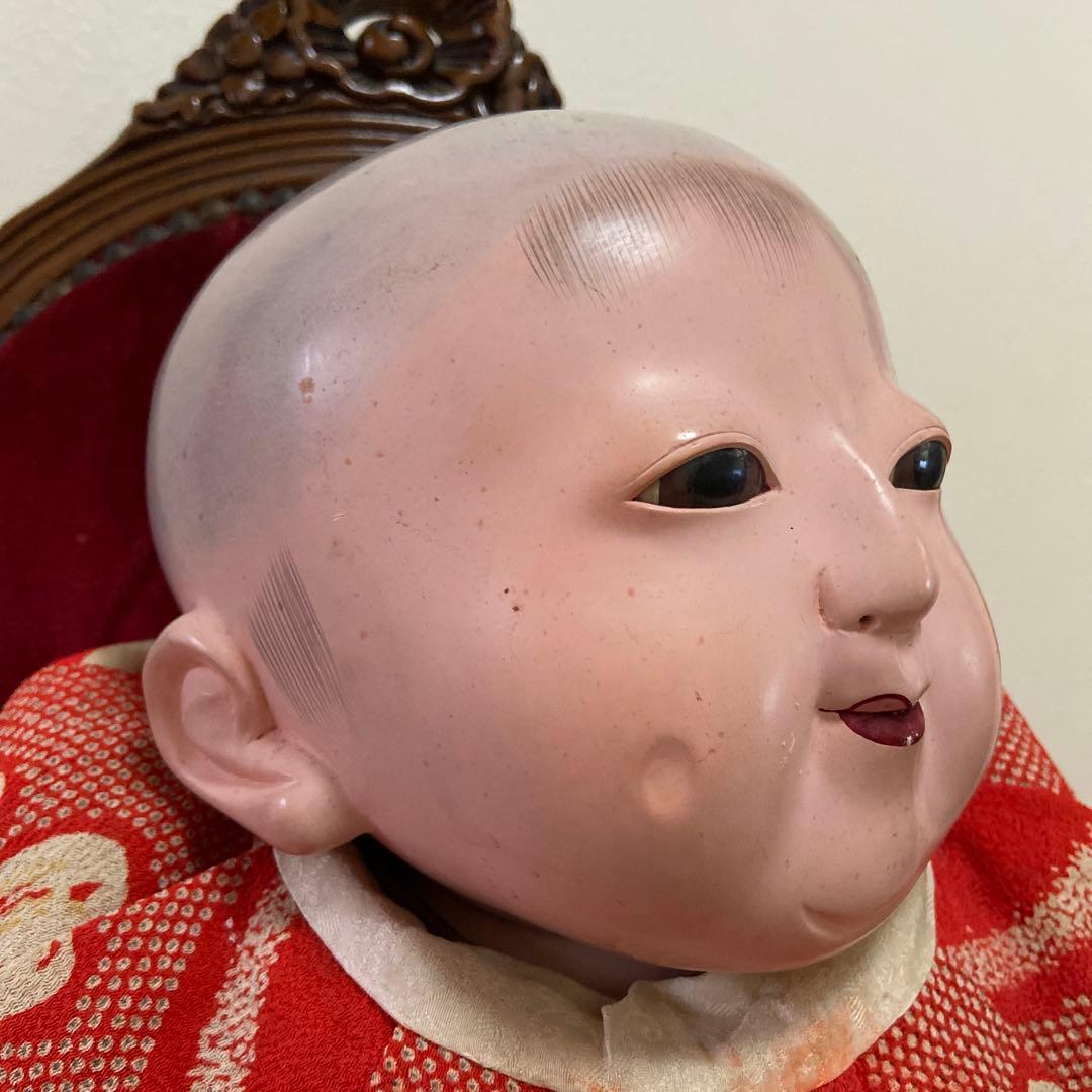 市松人形　抱き人形　明治抱き人形70センチ