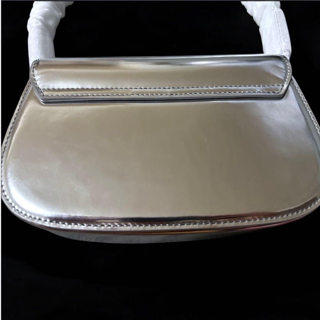 Rainbow 新品 DIESEL 1DR シルバー　ショルダーバッグ