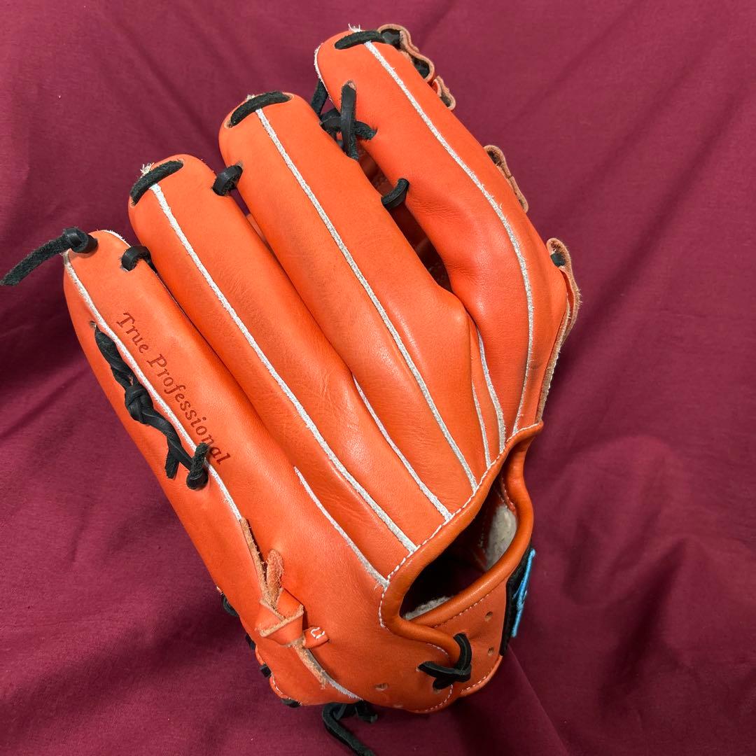 【福岡支店型付】久保田スラッガー軟式外野用　SPC型　阪神近本モデル　廃盤ラベル