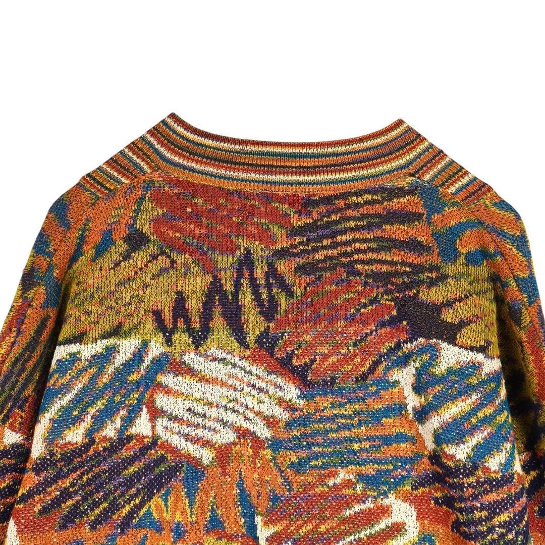 希少柄 ヴィンテージ Y2K ミッソーニ 総柄 グラフィック ニット セーター