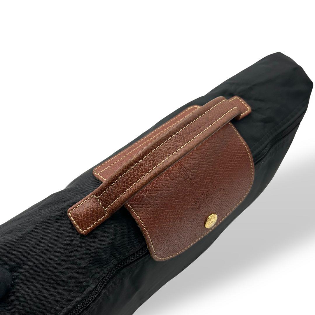 美品✨ LONGCHAMP ロンシャン プリアージュ トートバッグ ブラック