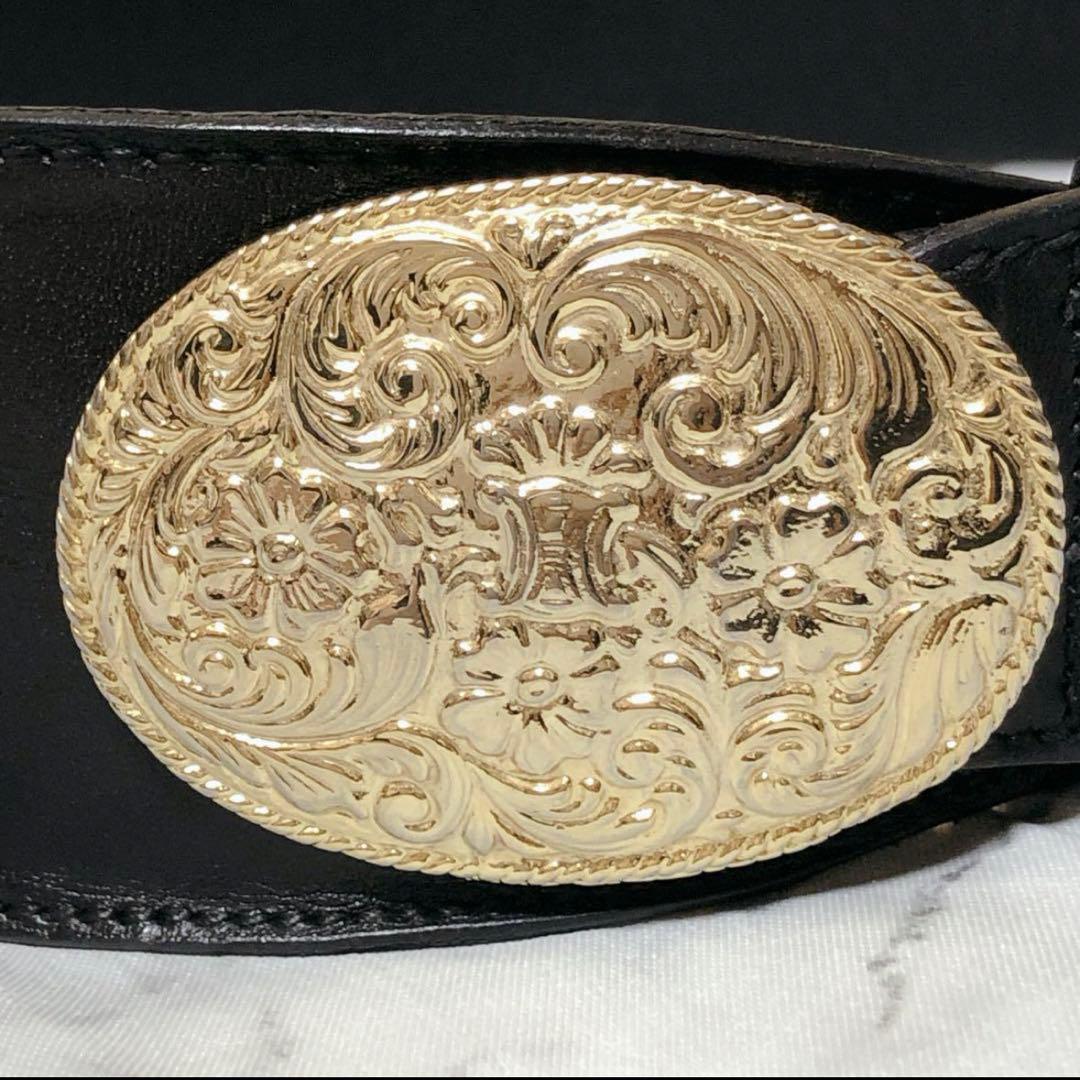 【レア】オールド　セリーヌ　ヴィンテージ　ベルト　ゴールド　マカダム　本革