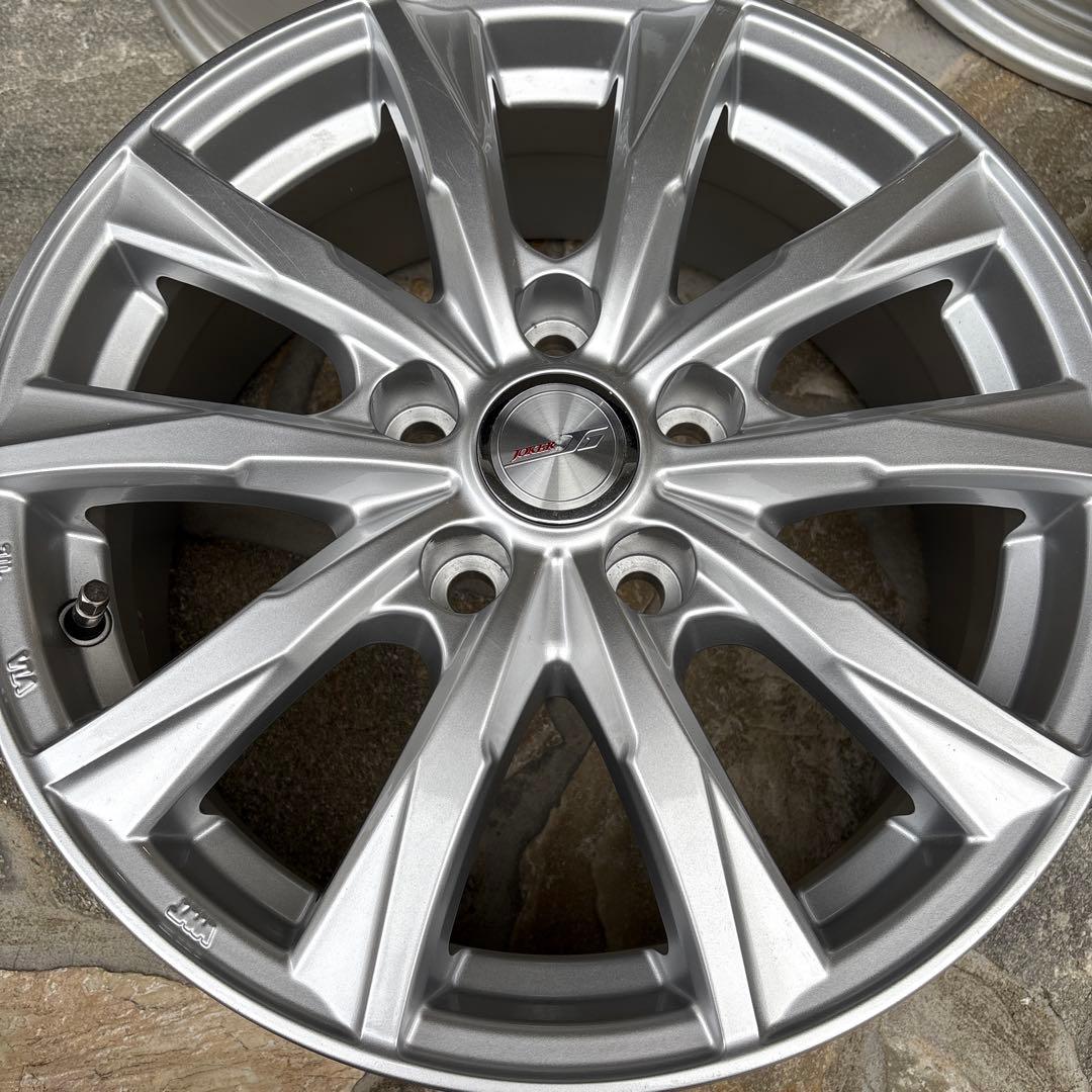 タルSan16インチ シルバー スポークホイール