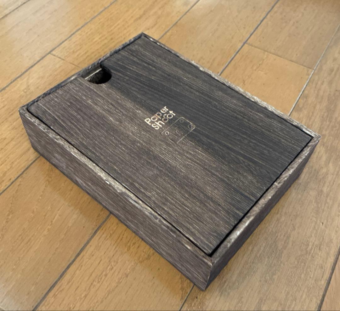 paper shoot レザーシリーズ　ブラック　カメラセット