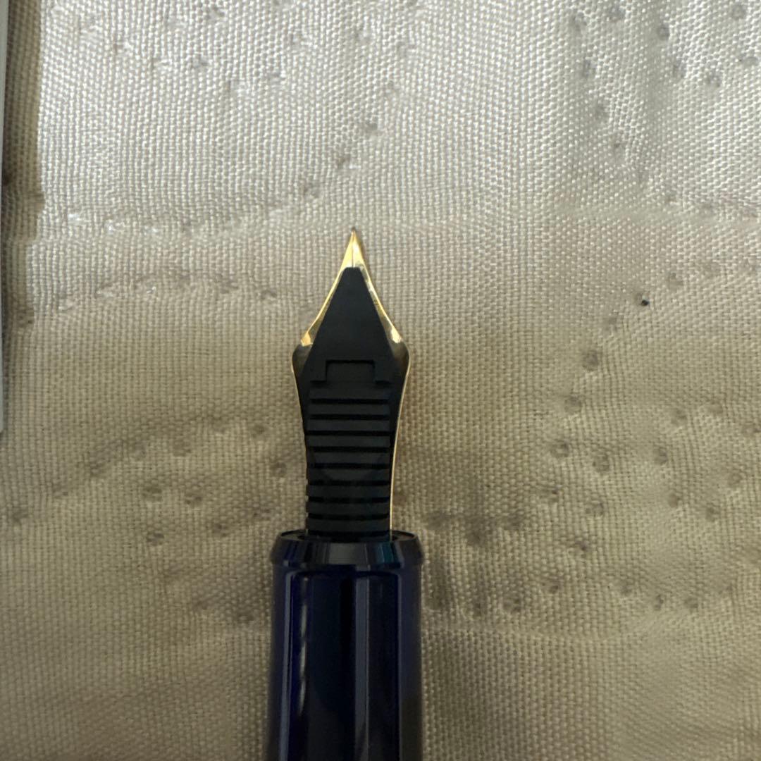 PLATINUM 万年筆 ネイビー 3776