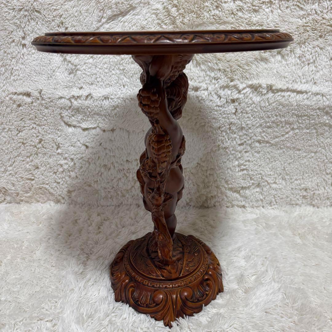 天使のテーブル ロココ調 アンティークテーブル サイドテーブル