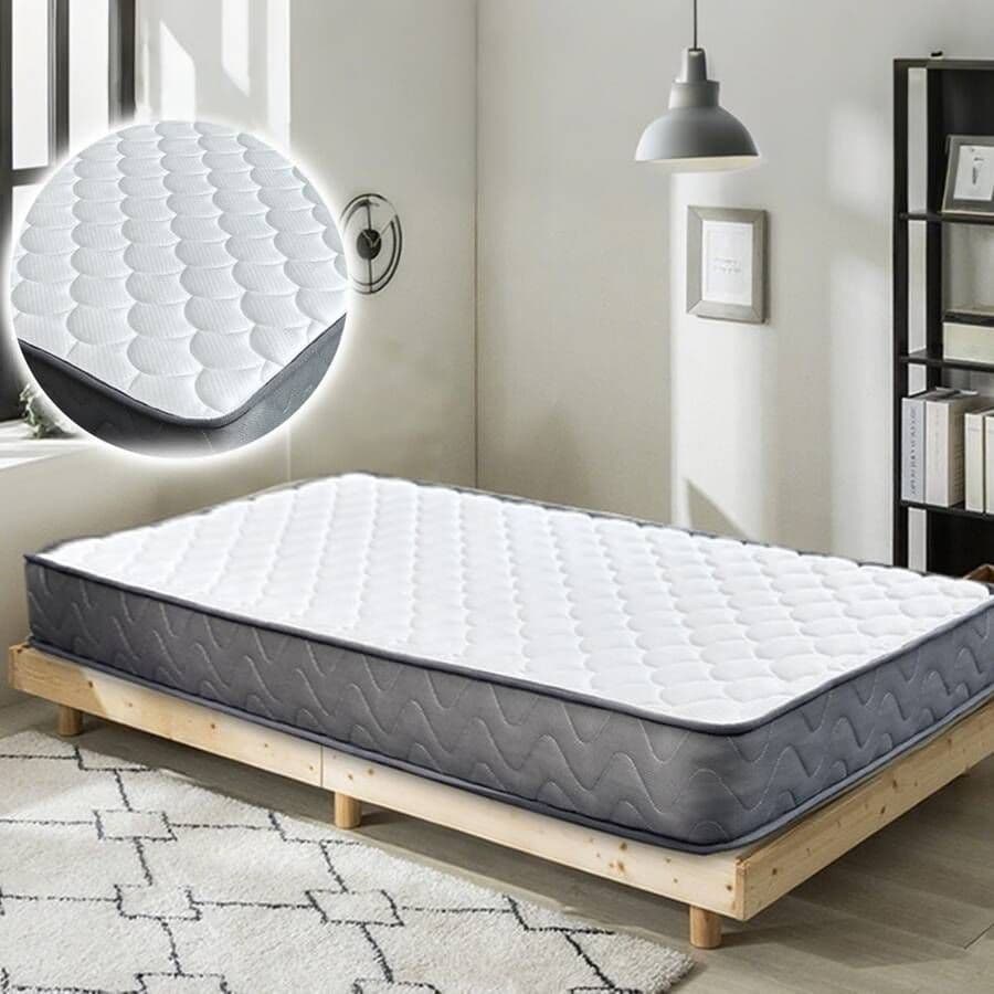 97×195cm ポケットコイルマットレス やや硬め 圧縮梱包 通気性