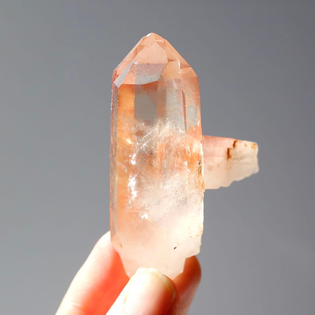 ソウルメイトツイン ディープピンクレムリアンシード 天然石 水晶 ツインレイ