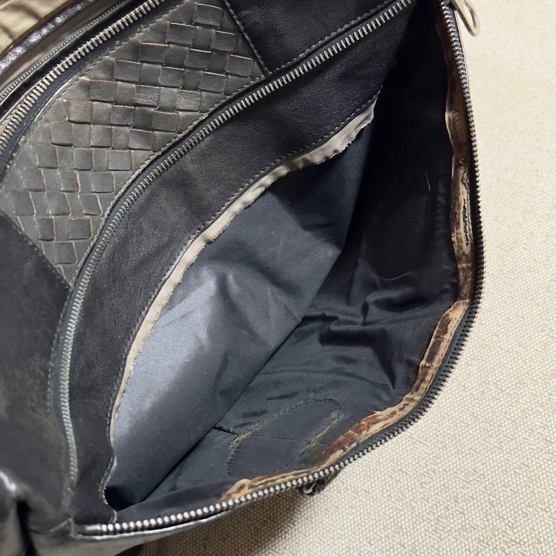 ボッテガヴェネタ ビジネスバッグ イントレ ブリーフケース A4収納 ブラック