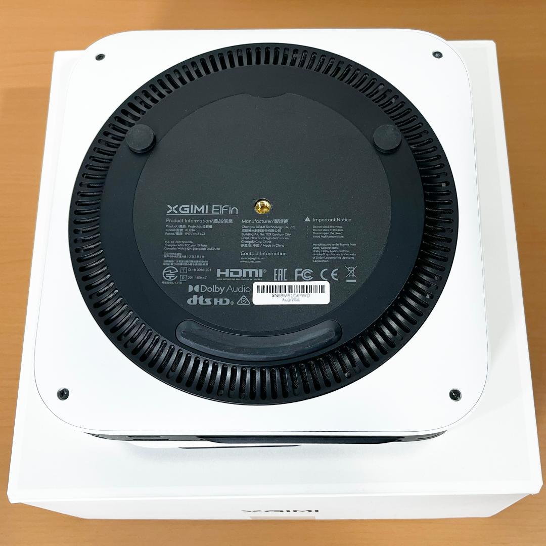 XGIMI■高輝度フルHD1080pプロジェクターElfin／AndroidTV