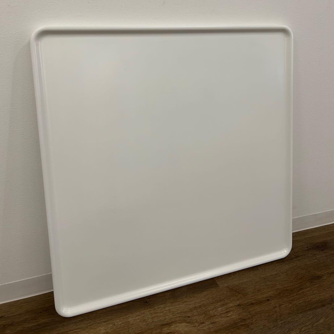 在庫処分品★白い家具調こたつ シンプル 北欧風 75cm角 正方形 キュート