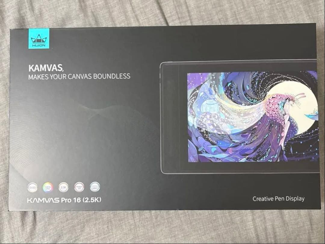 液タブ・ペンタブ Huion Kamvas Pro 16 2.5k