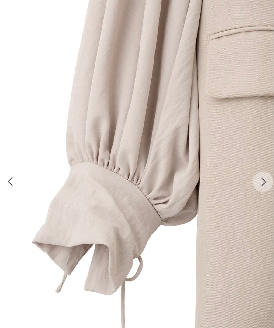 シャツレイヤードミニワンピース