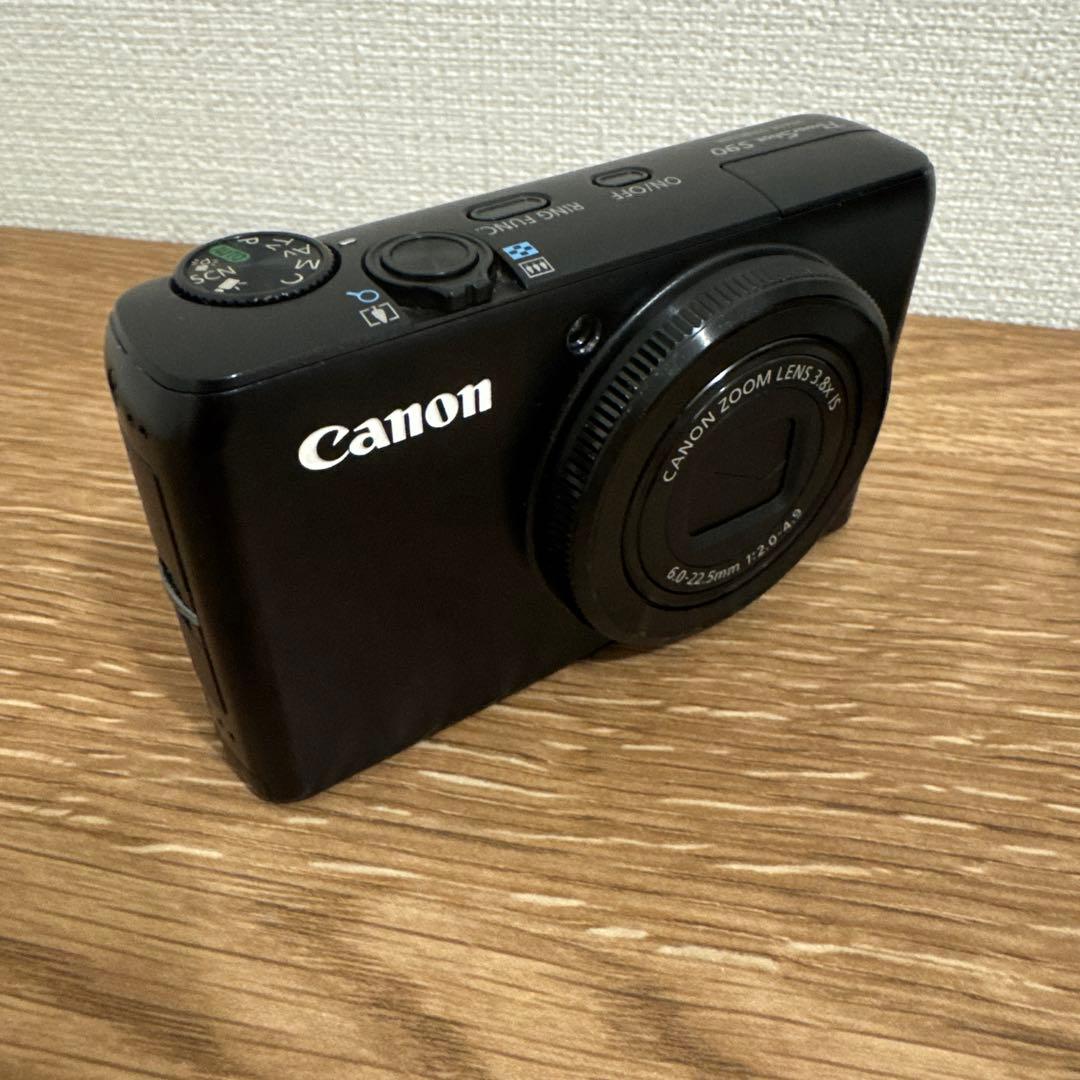 美品 Canon PowerShot S90 コンパクトデジタルカメラ