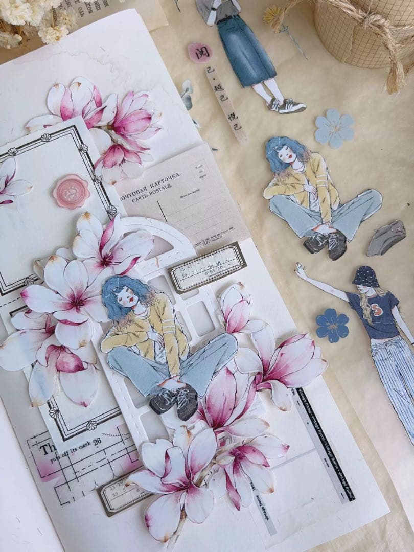 壹洱原创《清浅时光》海外マスキングテープ　マステ 【1926】