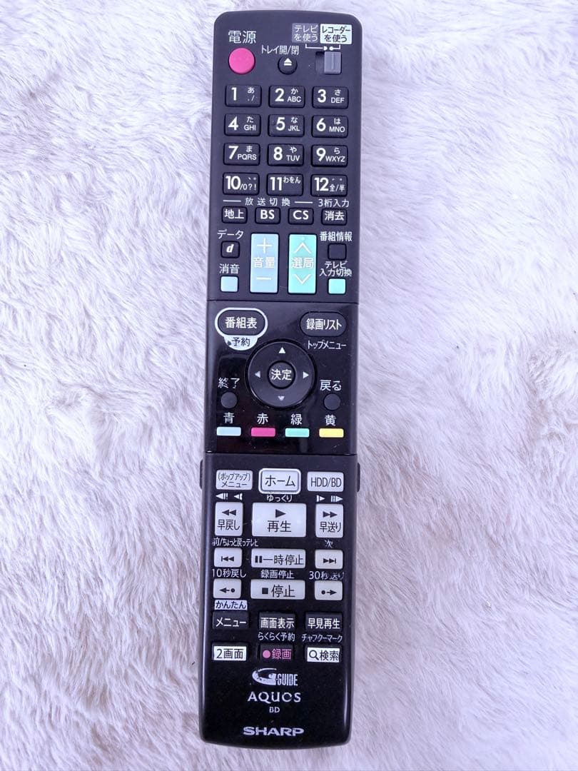 すぐに視聴 ♪ SHARP Blu-ray BD-S580 HDD500GB