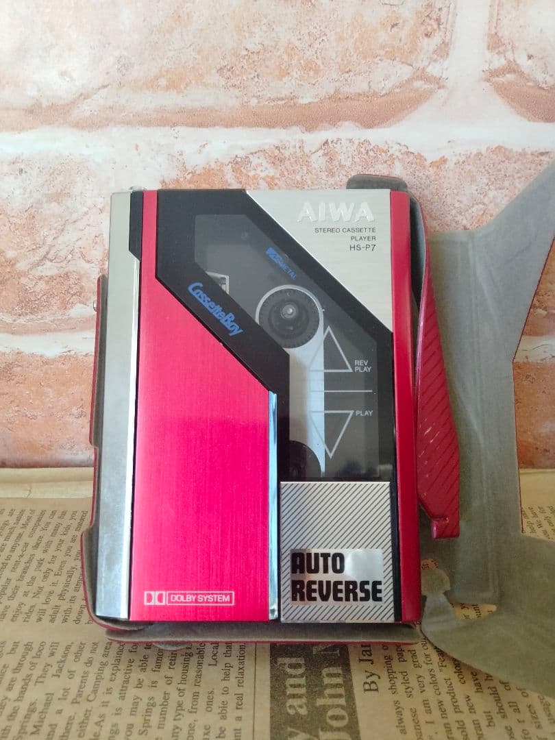 アイワ カセットボーイ HS-P7 ポータブルカセットプレーヤー　ジャンク