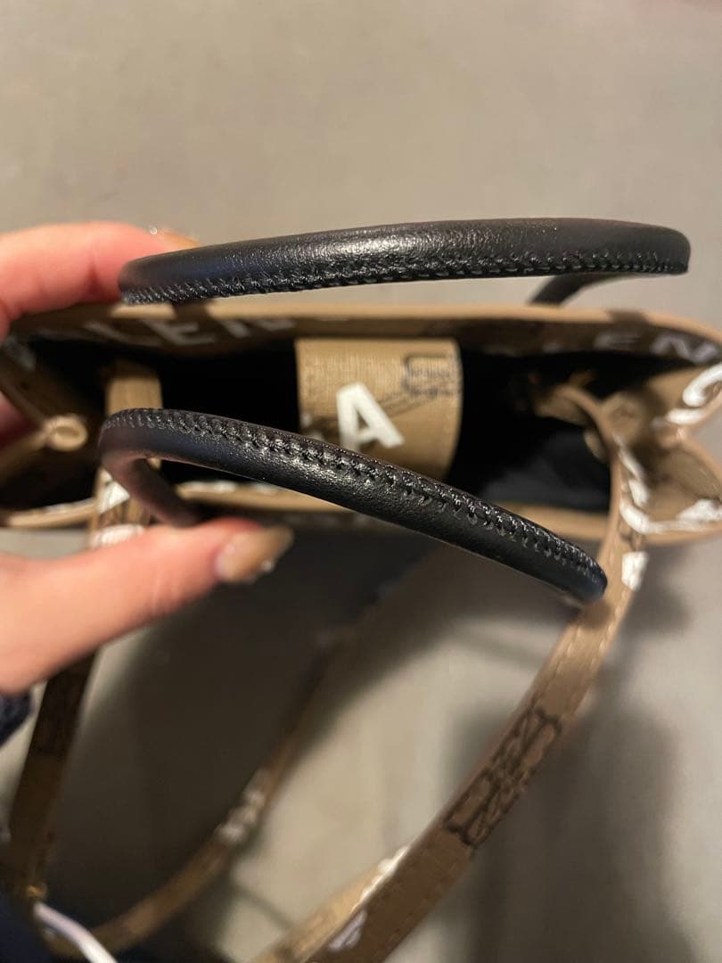 BALENCIAGA バレンシアガ BB モノグラム プリント ショルダーバッグ