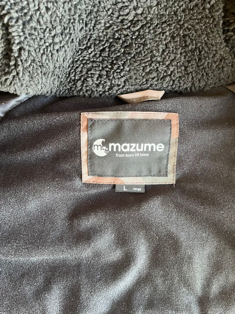 MAZUME　フィッシングスーツ　上下セット　迷彩柄　Lサイズ