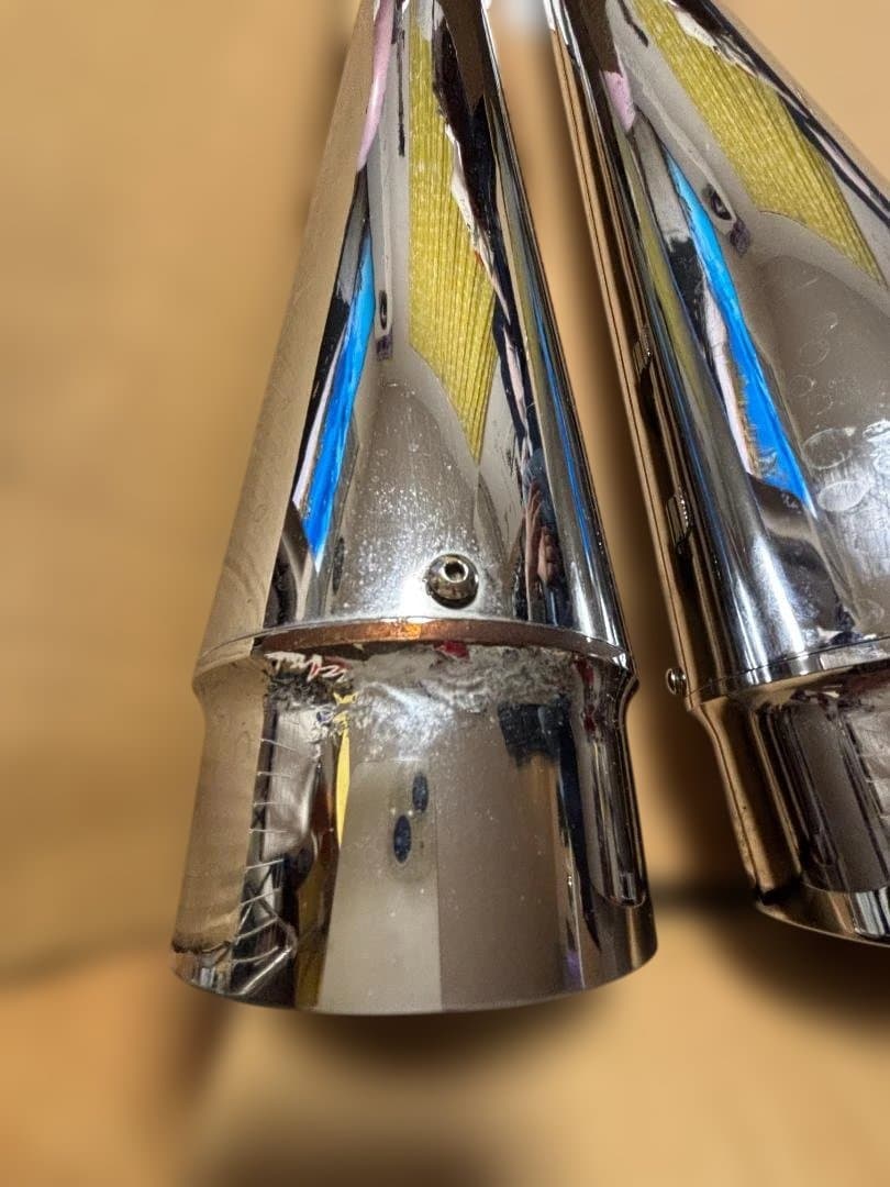 DNA メガホン スリップオンマフラー ハーレー