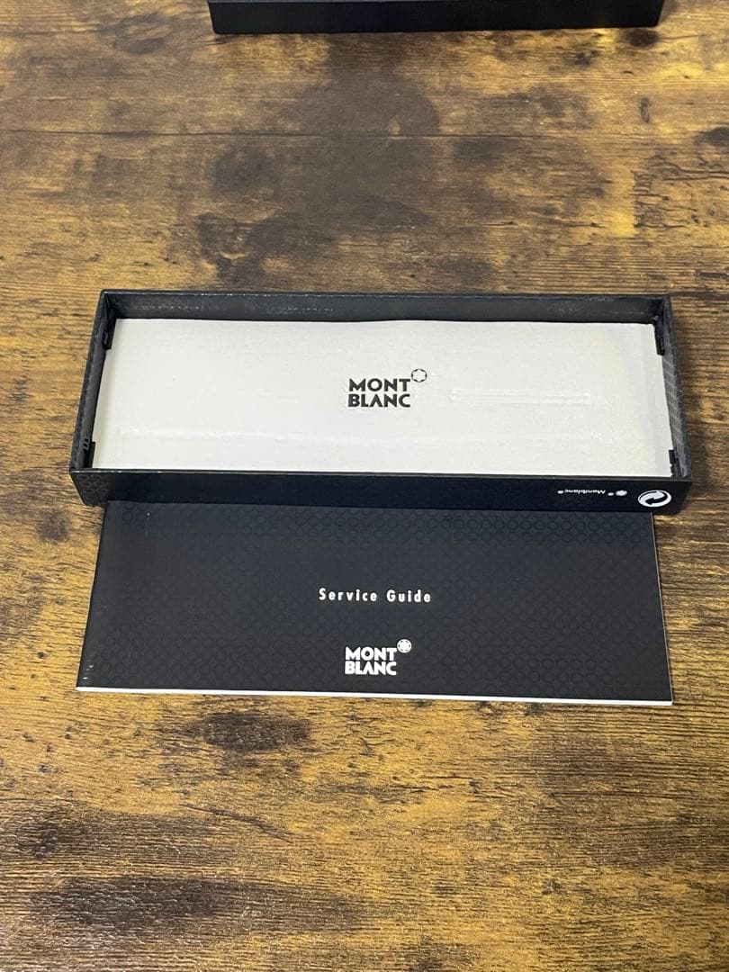 新品未使用　シール付 字幅F モンブラン　ノブレス　オブリージュ　万年筆　備品付