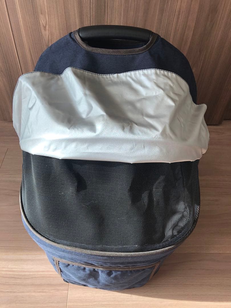 美品⭐︎ペットパラダイス プレミアムカート レインカバー付き！