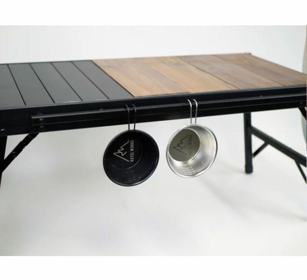 【新品未使用】ラーテルワークス ウッドパネルテーブル アウトドア キャンプ